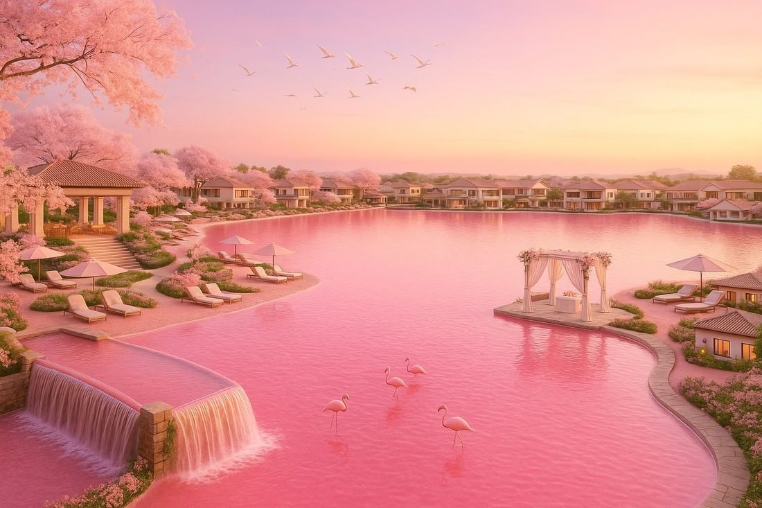 Luna Rose pink lagoon