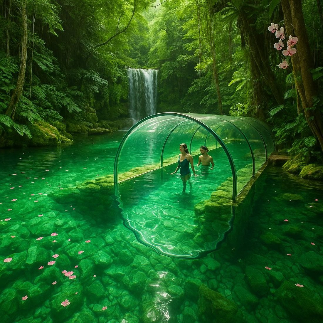 Verde Vida emerald lagoon